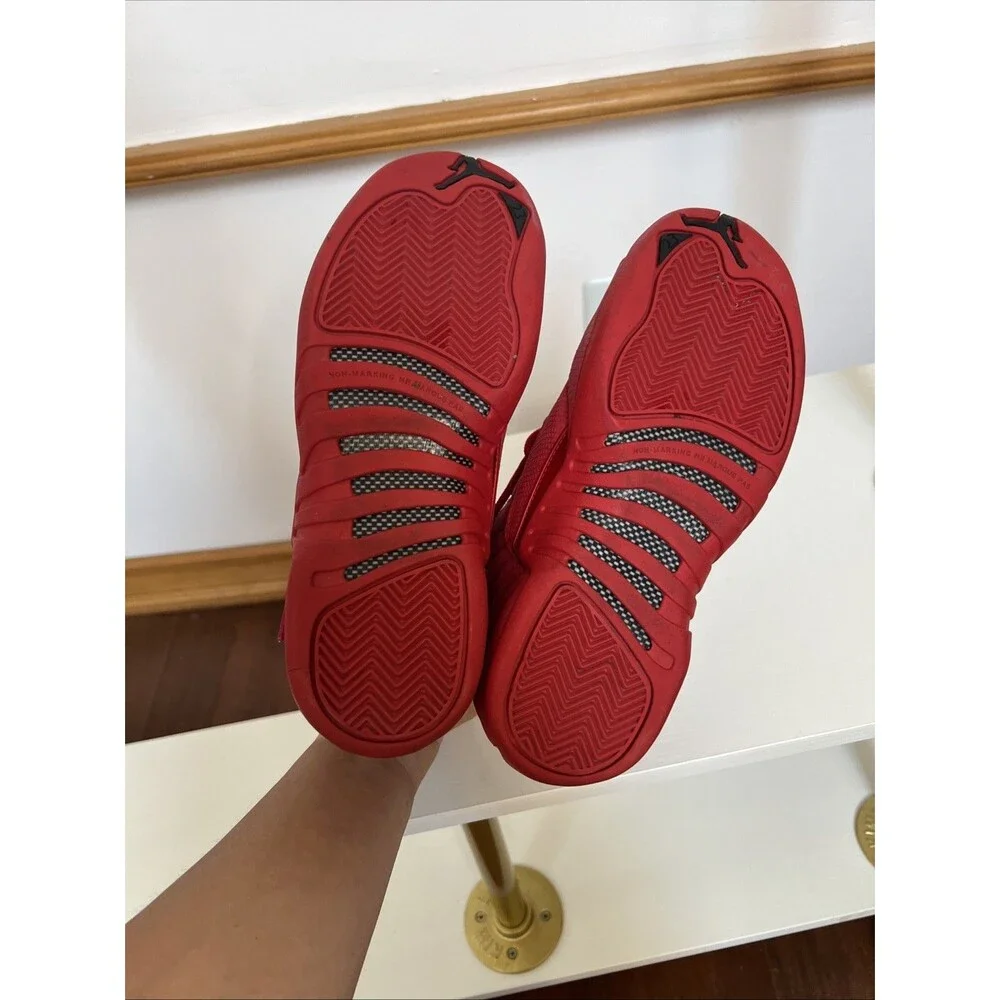 Size 5Y- Jordan 12 Retro Mid Gym Red - 153265-601